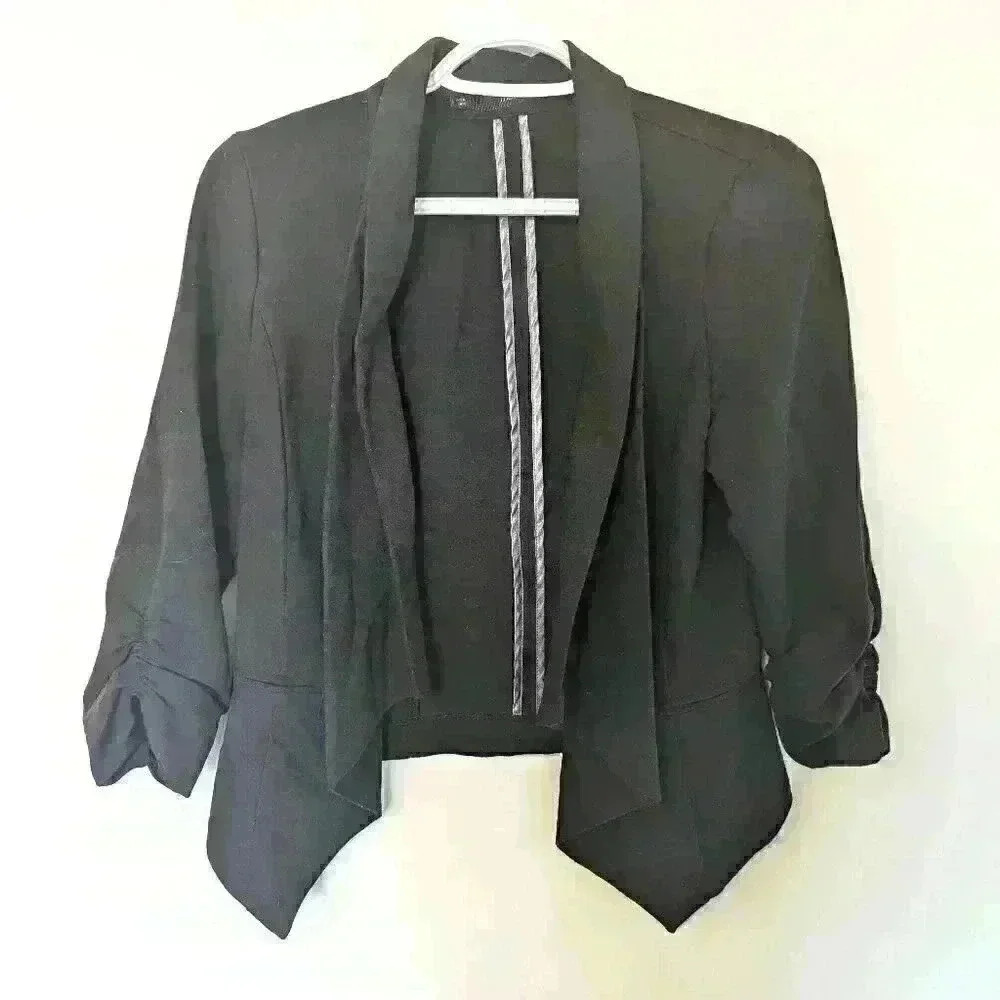 Maurices, Blazer, 3/4 Sleeves, Black,  Size Small